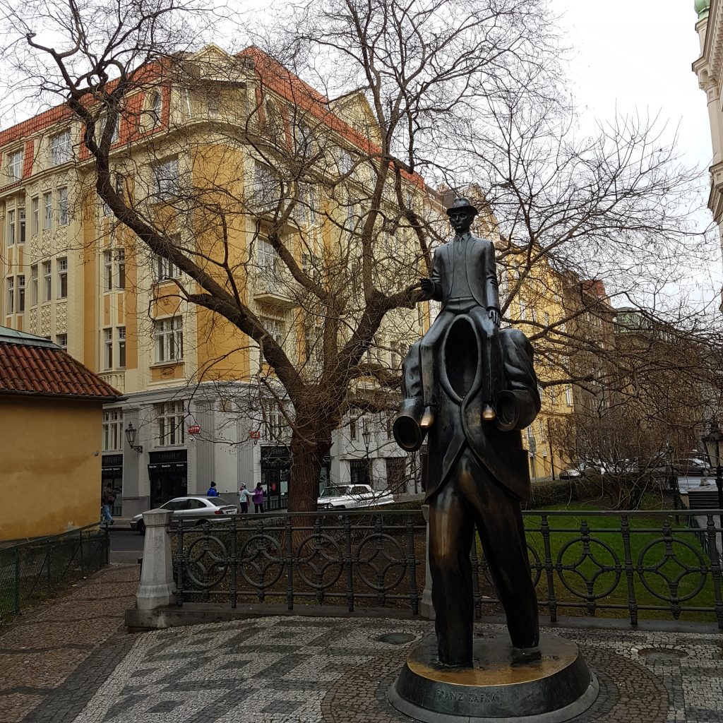 franz kafka statue
